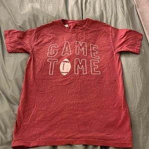 GAME TIME football T shirt